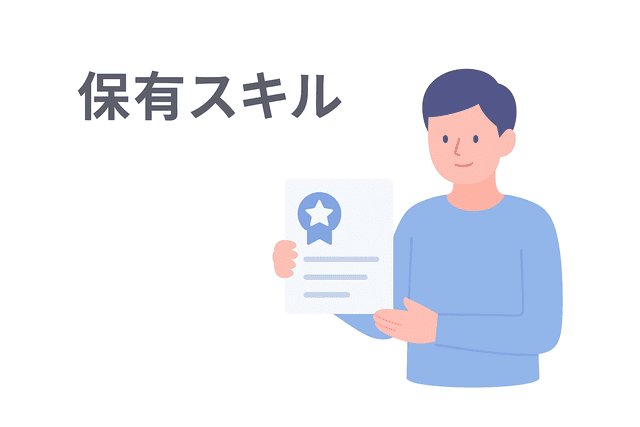 保有スキルとそのレベルをプロフィールに記載する