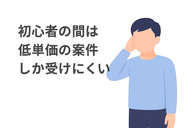 初心者のWebライターは低単価案件しか受けにくい