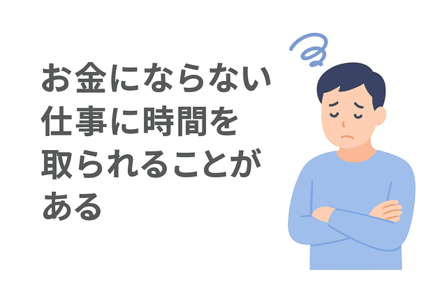 Webライターはお金にならない仕事に時間を取られることがある