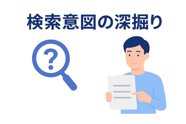 記事作成のために検索意図を深掘りして理解する