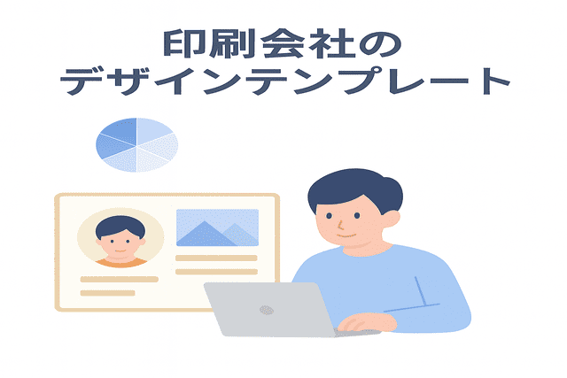 印刷会社が提供する名刺デザインのテンプレート