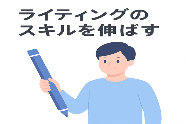 ライティングスキルを伸ばす