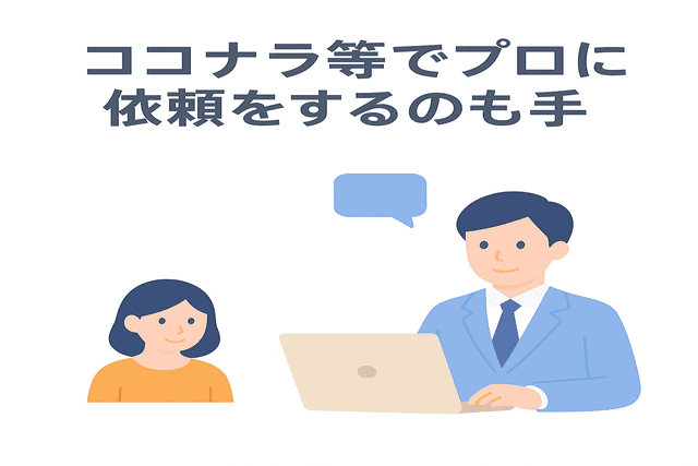 名刺の作成をココナラなどでプロに依頼するのも一つの方法