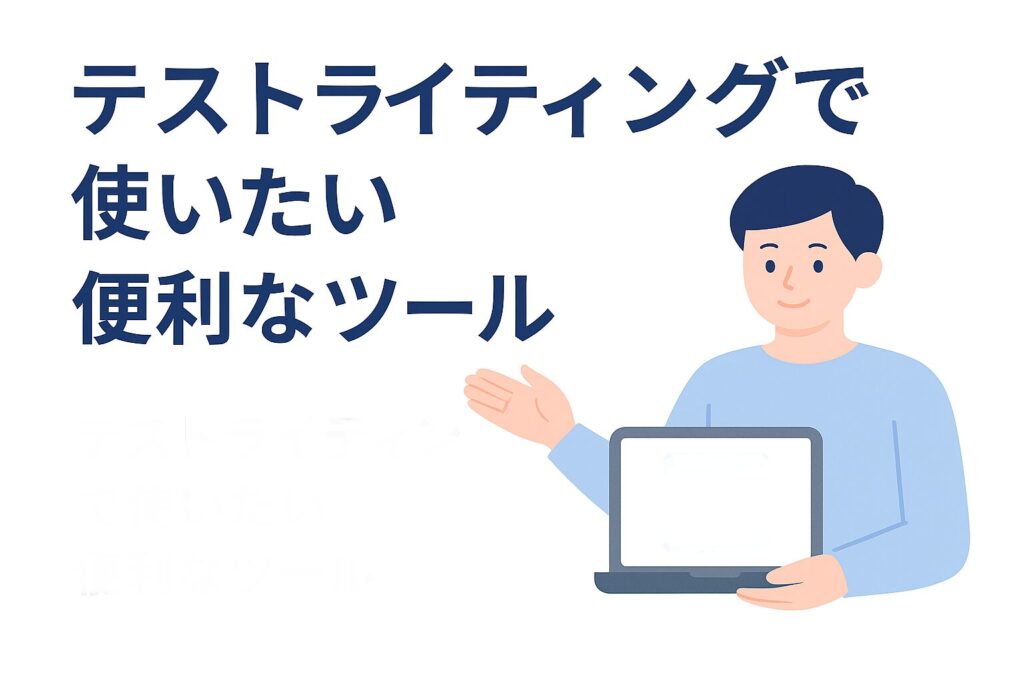 テストライティングで役立つおすすめのツール