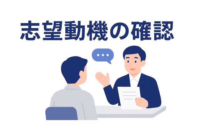 Webライターの面接で志望動機を確認する